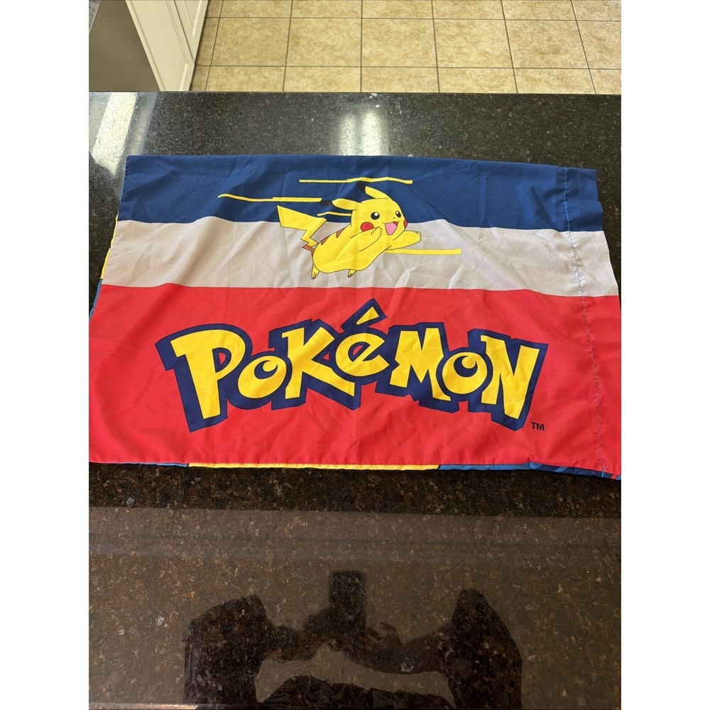 Pokémon Pikachu Pillowcase Bedding 28x20 Anime Pillow Cover